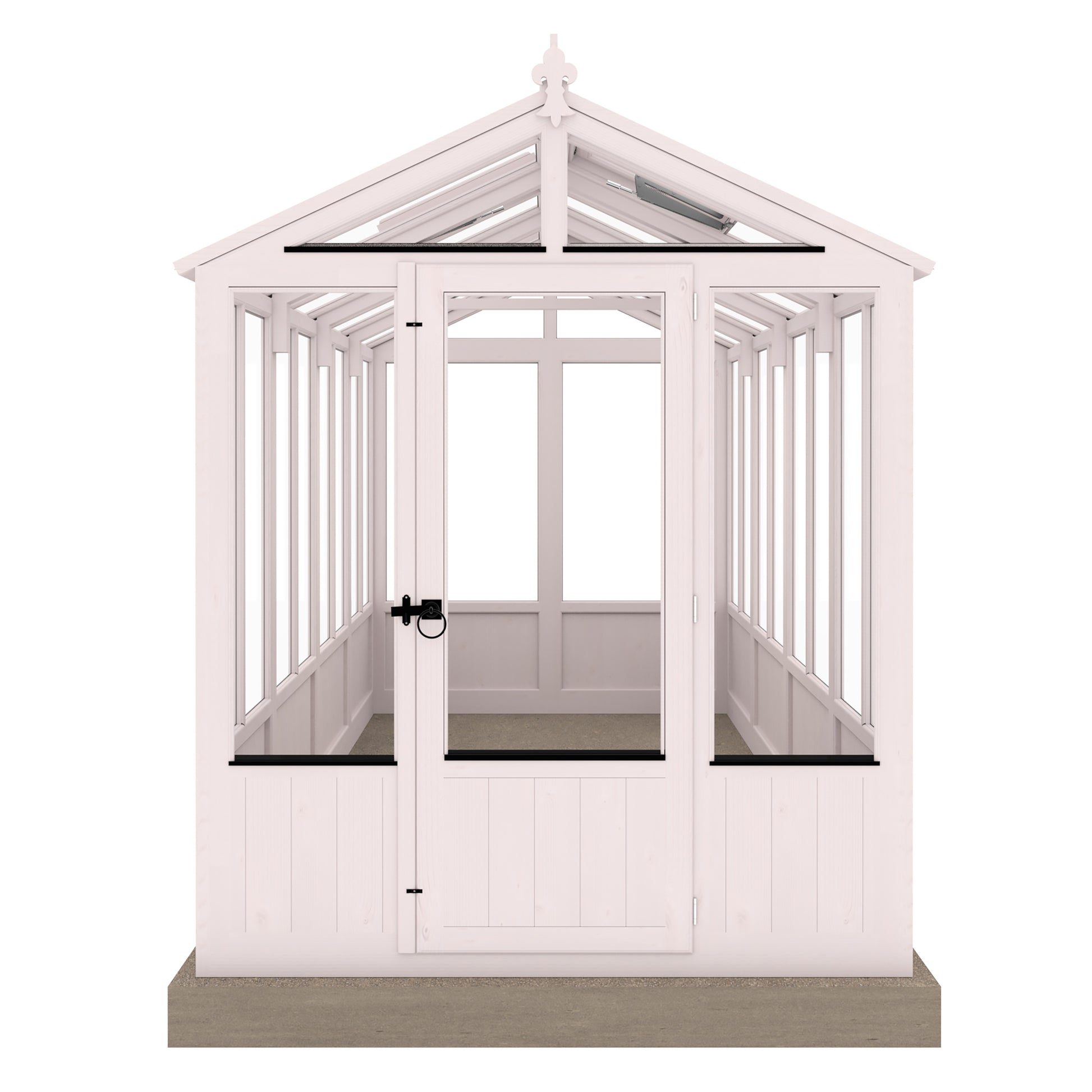 Shire Holkham Wooden Apex Greenhouse 6' x 16'