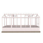 Shire Holkham Wooden Apex Greenhouse 6' x 16'