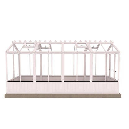 Shire Holkham Wooden Apex Greenhouse 6' x 16'