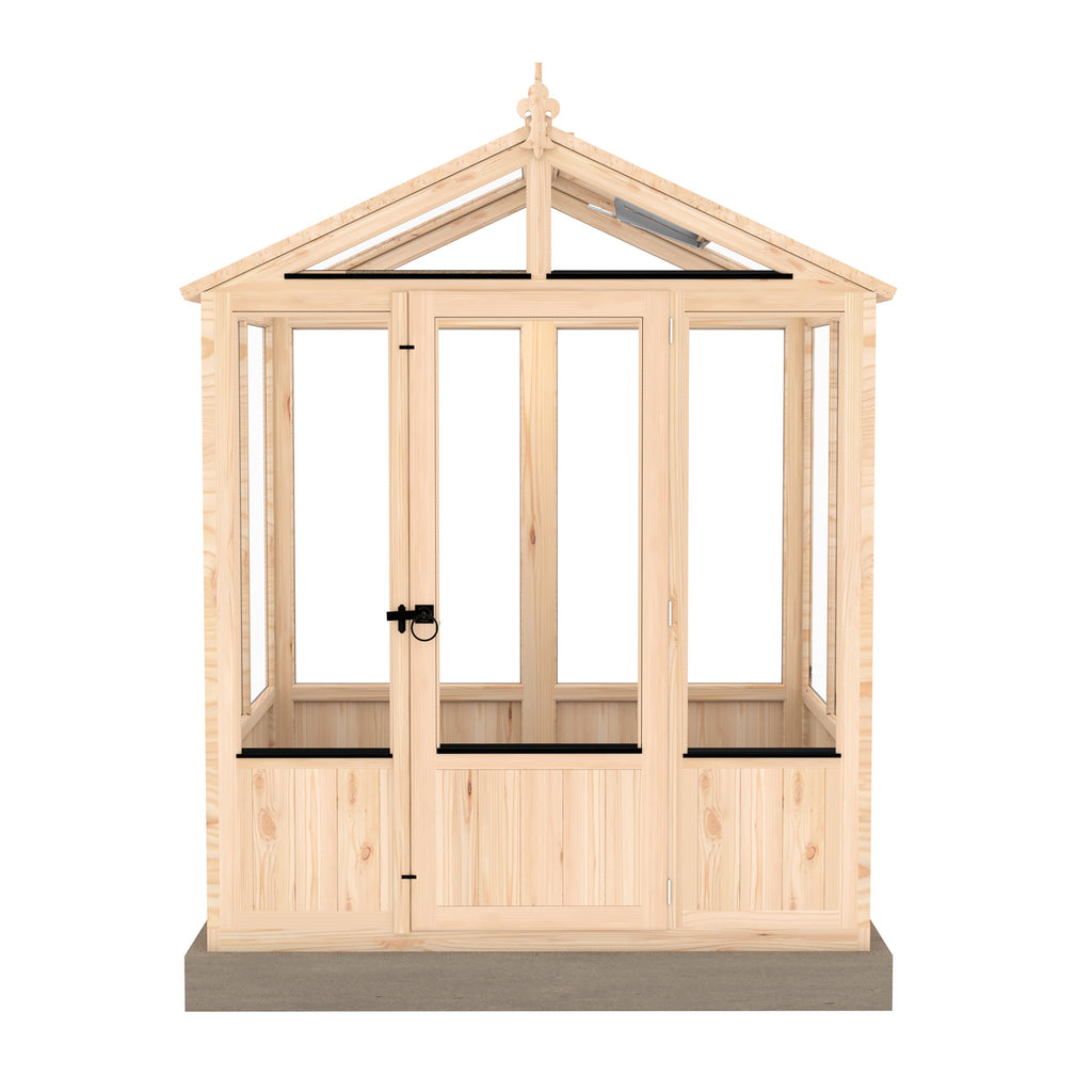 Shire Holkham Wooden Apex Greenhouse 4' x 6'
