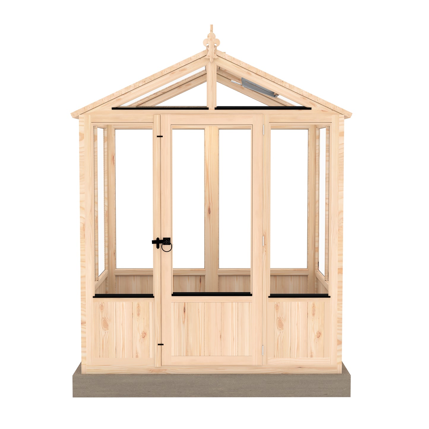 Shire Holkham Wooden Apex Greenhouse 4' x 6'