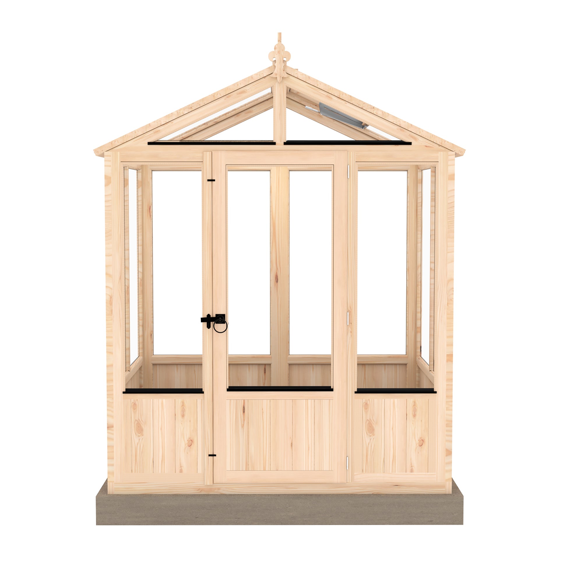 Shire Holkham Wooden Apex Greenhouse 4' x 6'