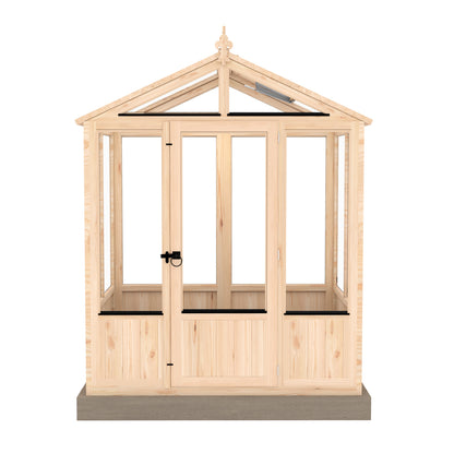 Shire Holkham Wooden Apex Greenhouse 4' x 6'