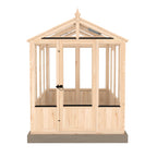 Shire Holkham Wooden Apex Greenhouse 6' x 8'