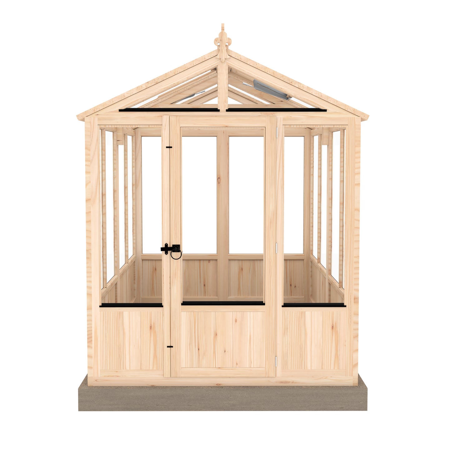 Shire Holkham Wooden Apex Greenhouse 6' x 8'