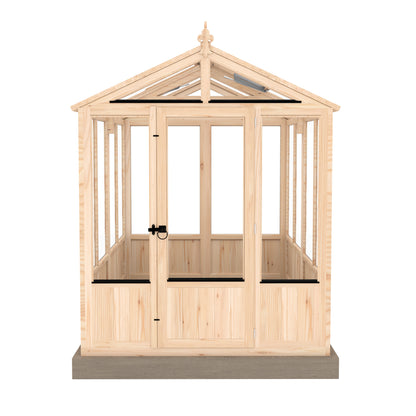 Shire Holkham Wooden Apex Greenhouse 6' x 8'