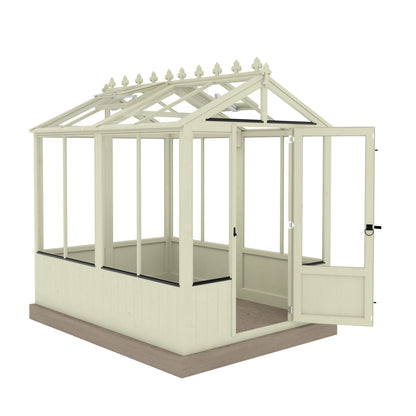 Shire Holkham Wooden Apex Greenhouse 6' x 8'