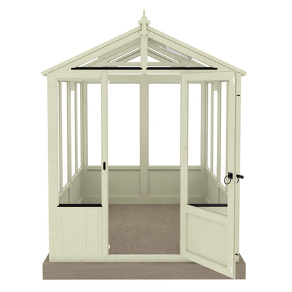 Shire Holkham Wooden Apex Greenhouse 6' x 8'