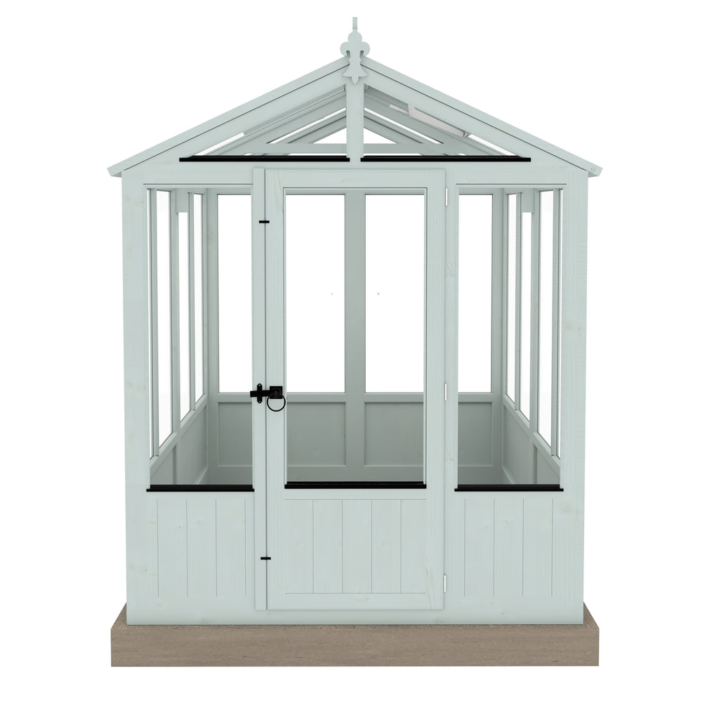 Shire Holkham Wooden Apex Greenhouse 6' x 8'