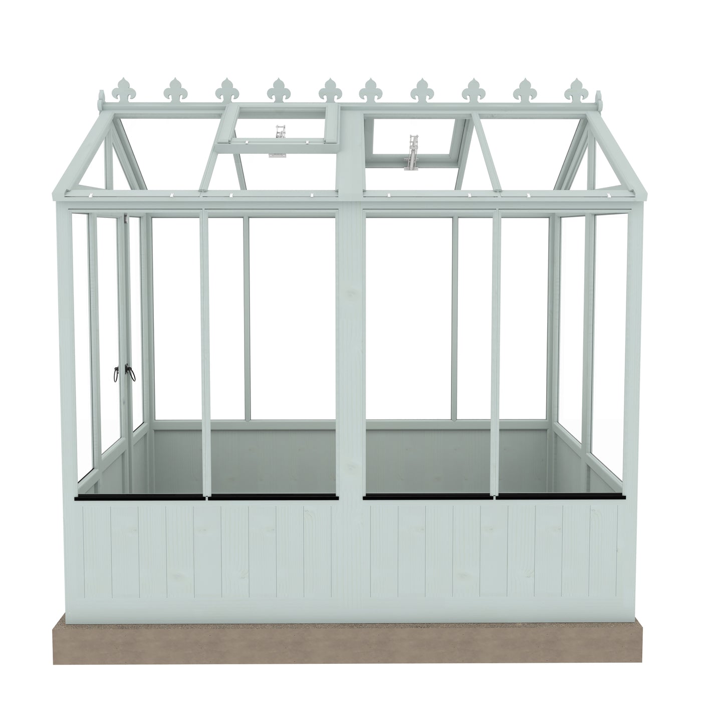 Shire Holkham Wooden Apex Greenhouse 6' x 8'