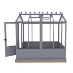 Shire Holkham Wooden Apex Greenhouse 6' x 8'