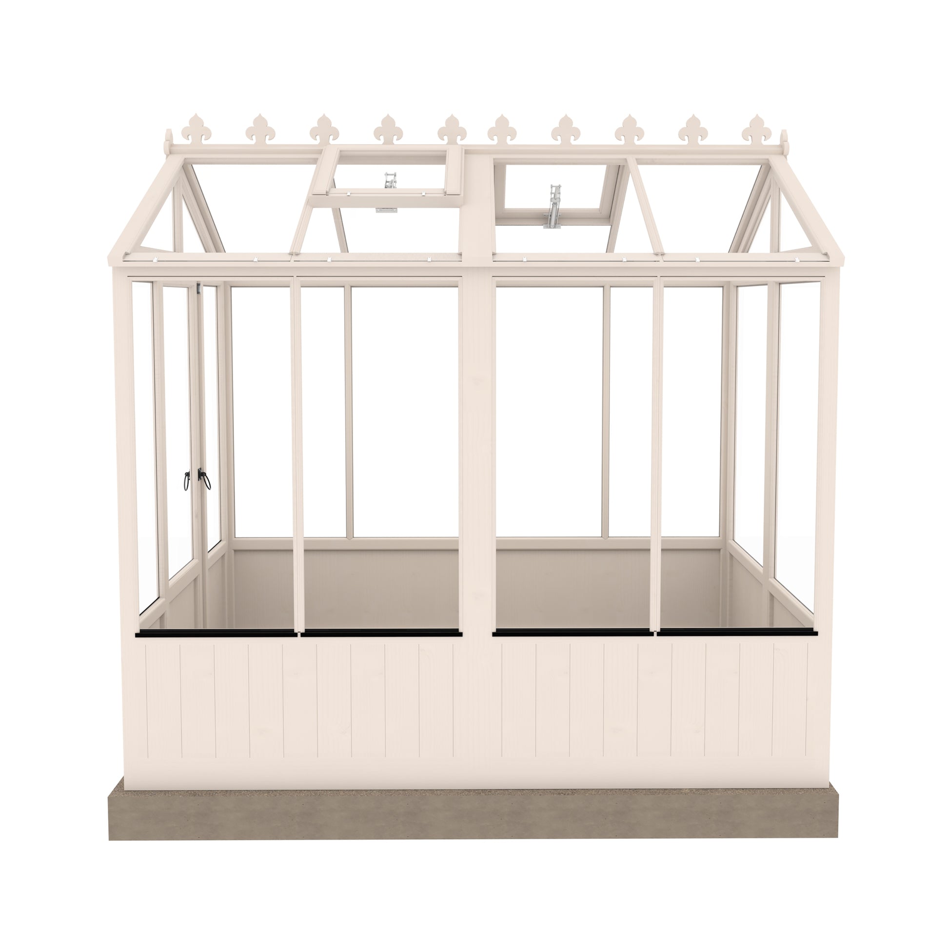 Shire Holkham Wooden Apex Greenhouse 6' x 8'