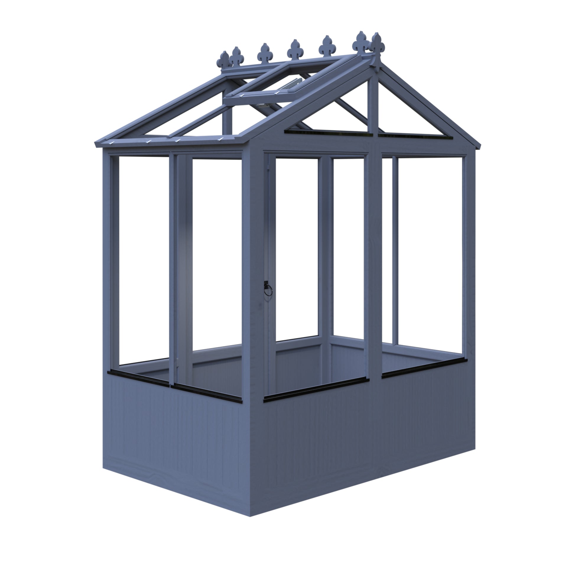 Shire Holkham Wooden Apex Greenhouse 4' x 6'