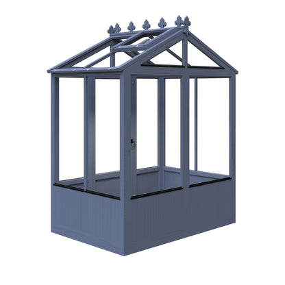 Shire Holkham Wooden Apex Greenhouse 4' x 6'