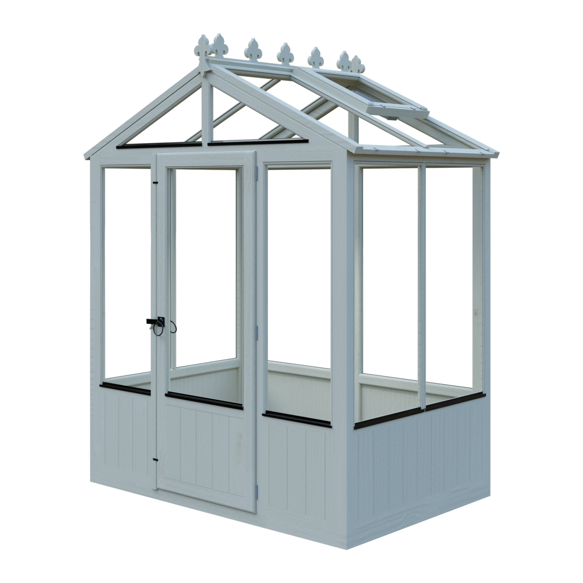 Shire Holkham Wooden Apex Greenhouse 4' x 6'