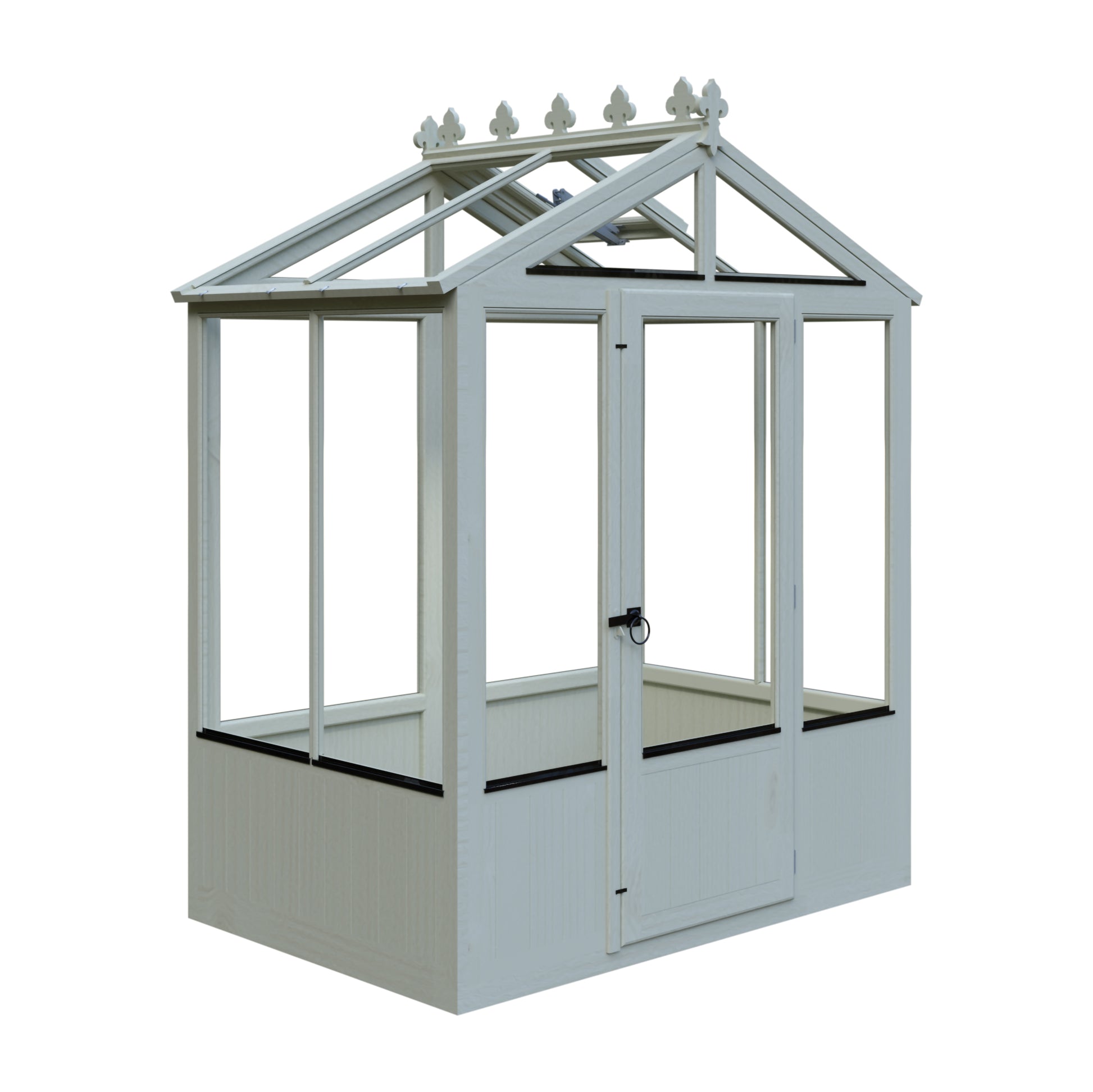 Shire Holkham Wooden Apex Greenhouse 4' x 6'