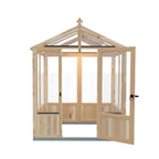 Shire Holkham Wooden Apex Greenhouse 4' x 6'