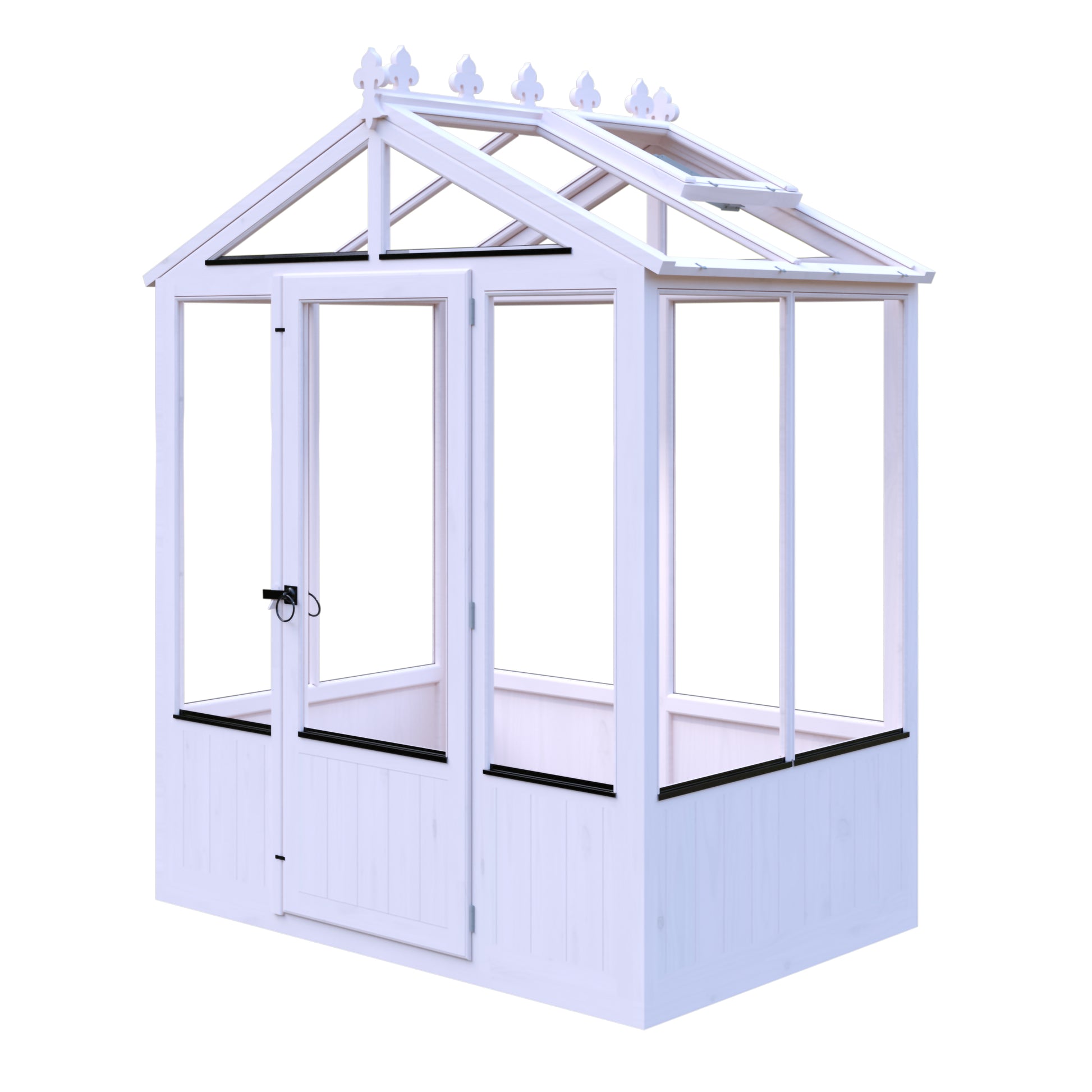 Shire Holkham Wooden Apex Greenhouse 4' x 6'