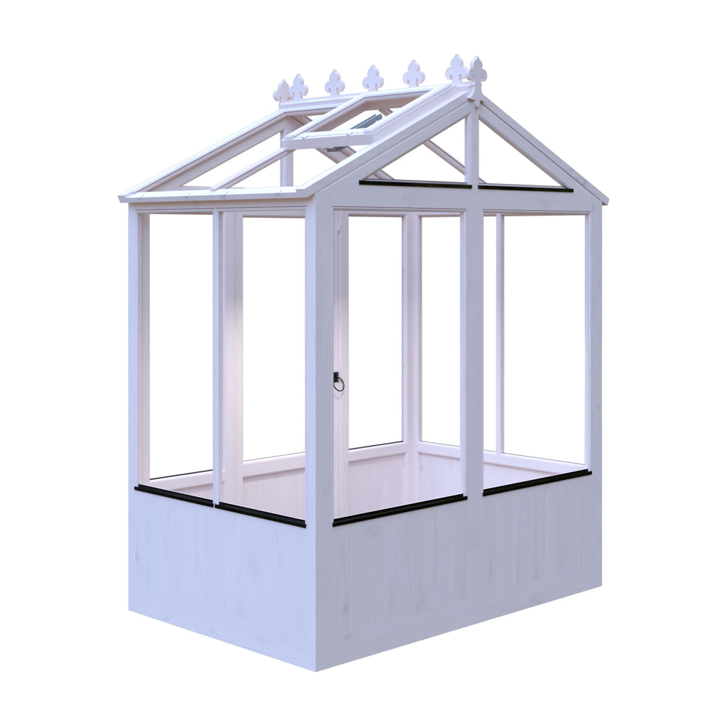 Shire Holkham Wooden Apex Greenhouse 4' x 6'