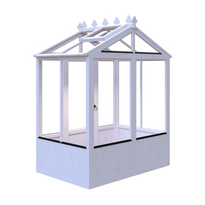 Shire Holkham Wooden Apex Greenhouse 4' x 6'