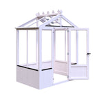 Shire Holkham Wooden Apex Greenhouse 4' x 6'