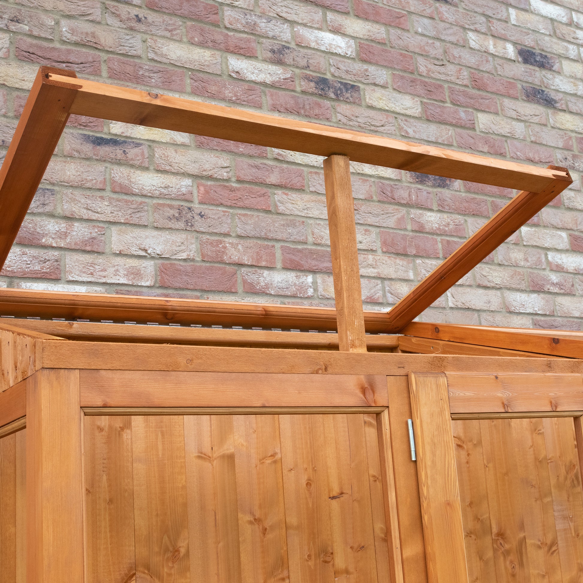 Shire Holme Mini Wooden Greenhouse 7' x 2'