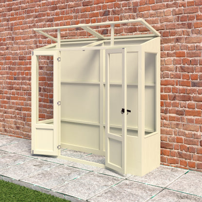 Shire Holme Mini Wooden Greenhouse 7' x 2'