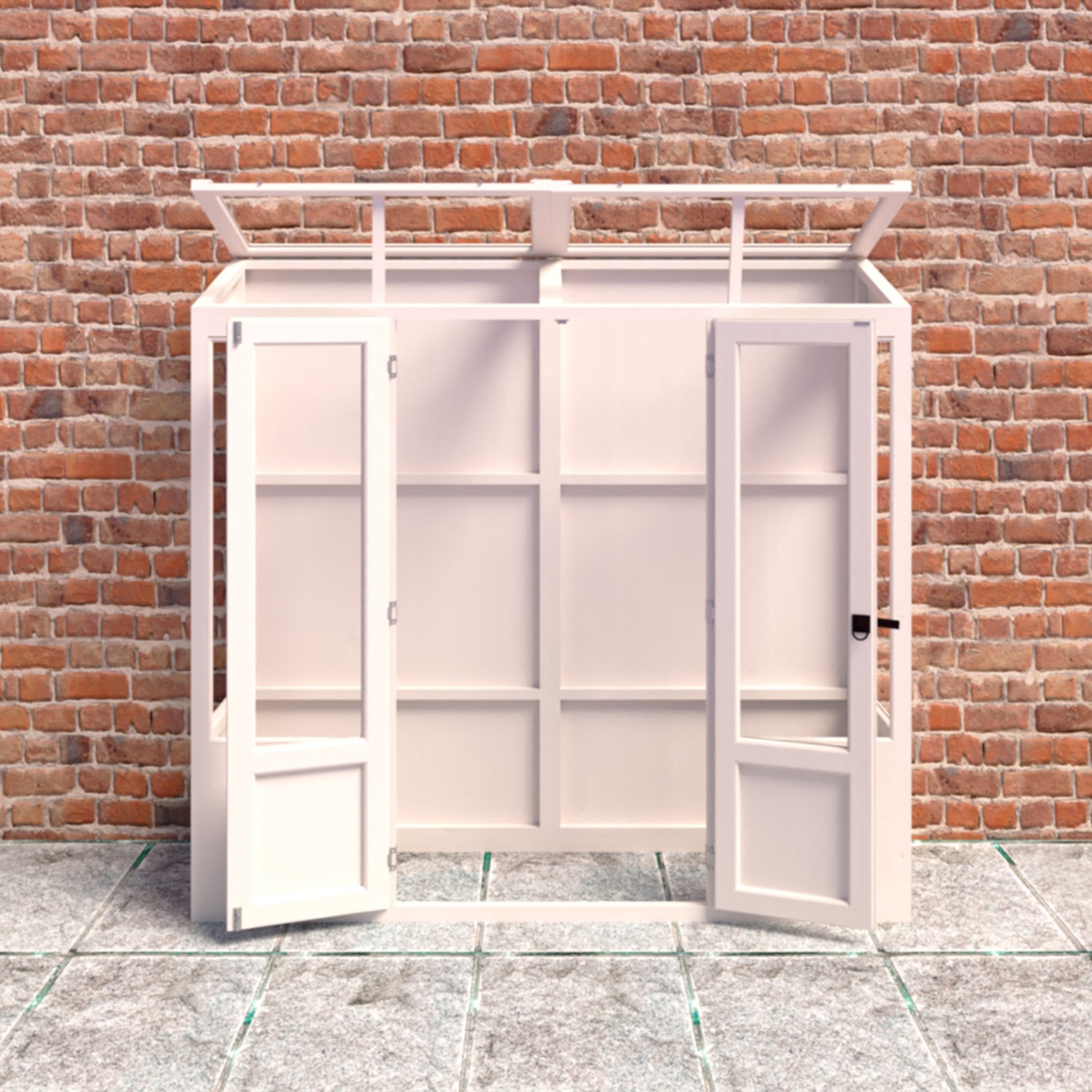 Shire Holme Mini Wooden Greenhouse 7' x 2'