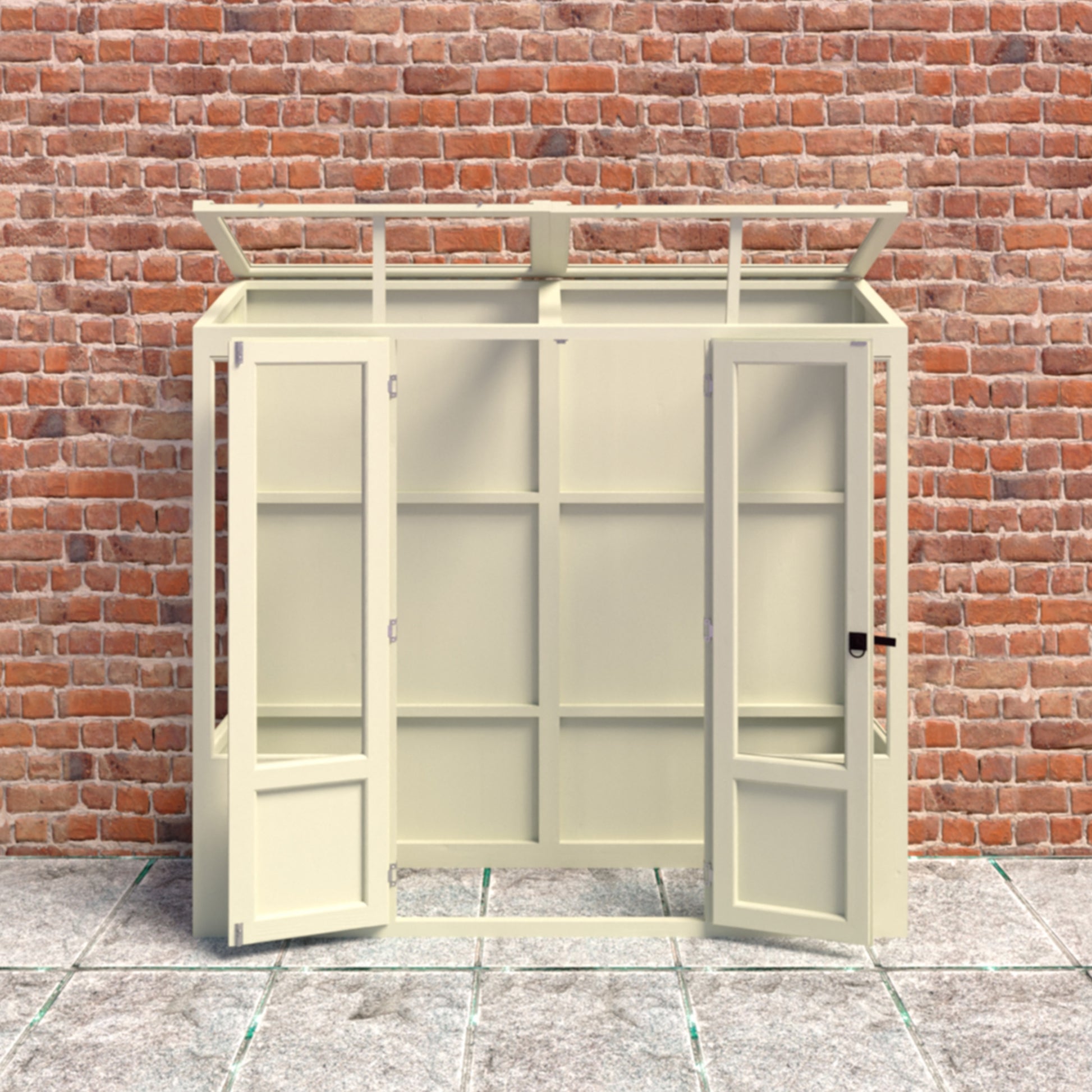 Shire Holme Mini Wooden Greenhouse 7' x 2'