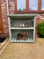 Shire 3x2 Aveley Pent Welly Store - Pressure Treated - Double Height