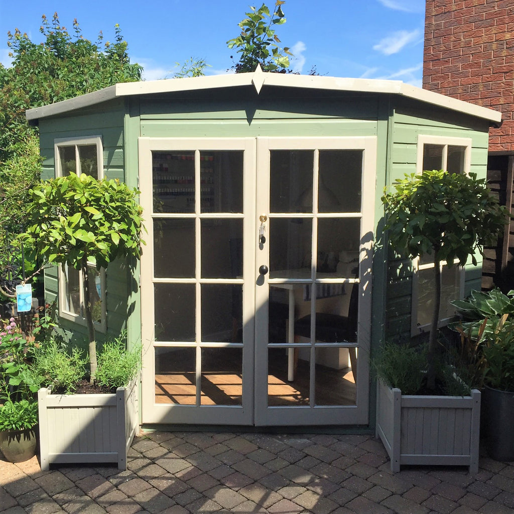 Shire Hampton Corner Summerhouse 8x8