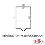 Shire Kensington Summerhouse 10x7