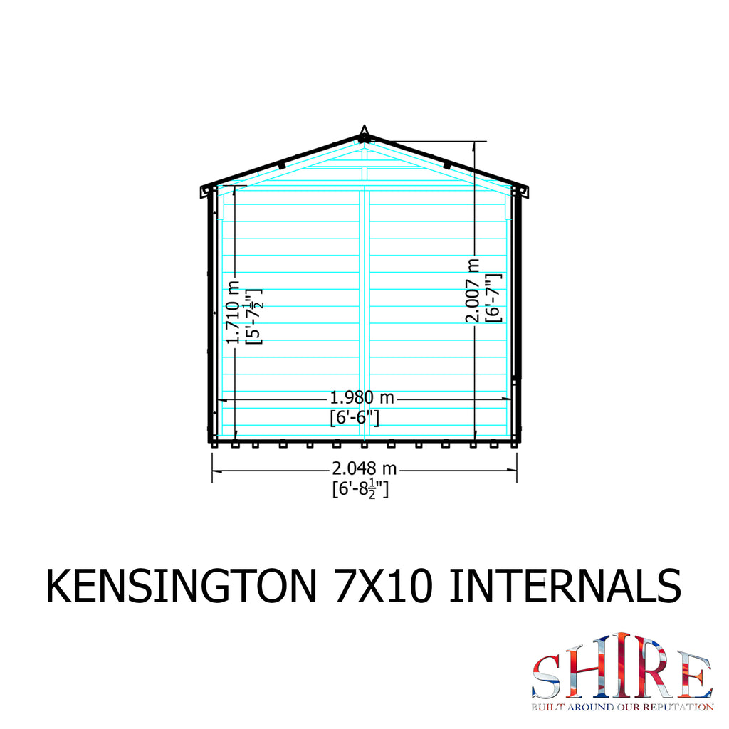 Shire Kensington Summerhouse 10x7