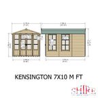 Shire Kensington Summerhouse 10x7