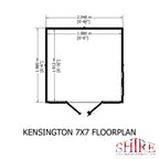 Shire Kensington Summerhouse 7x7