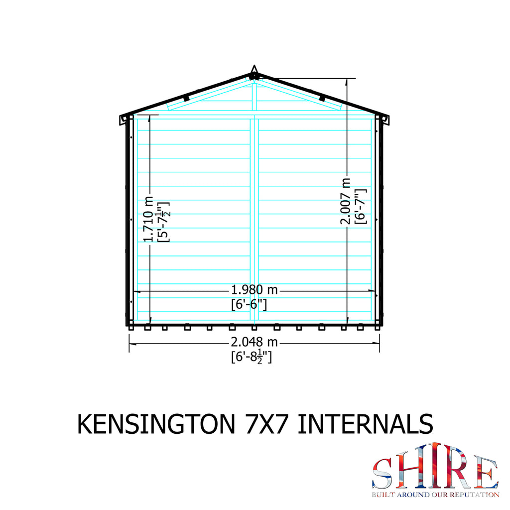 Shire Kensington Summerhouse 10x7