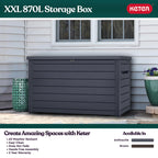 Keter Ontario XXL Deck Box 870L