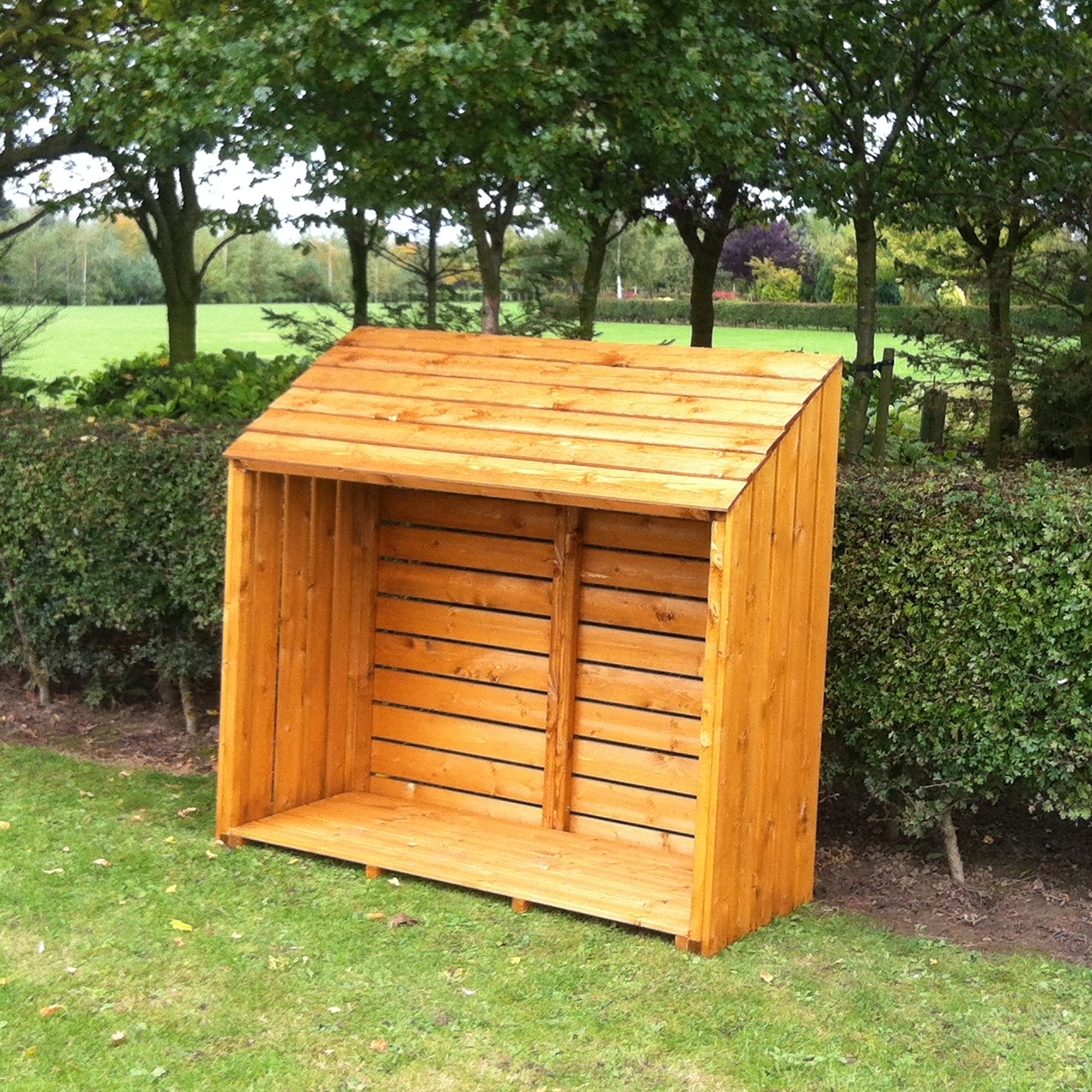 Shire Heavy Duty Wooden Log Store 5 x 2