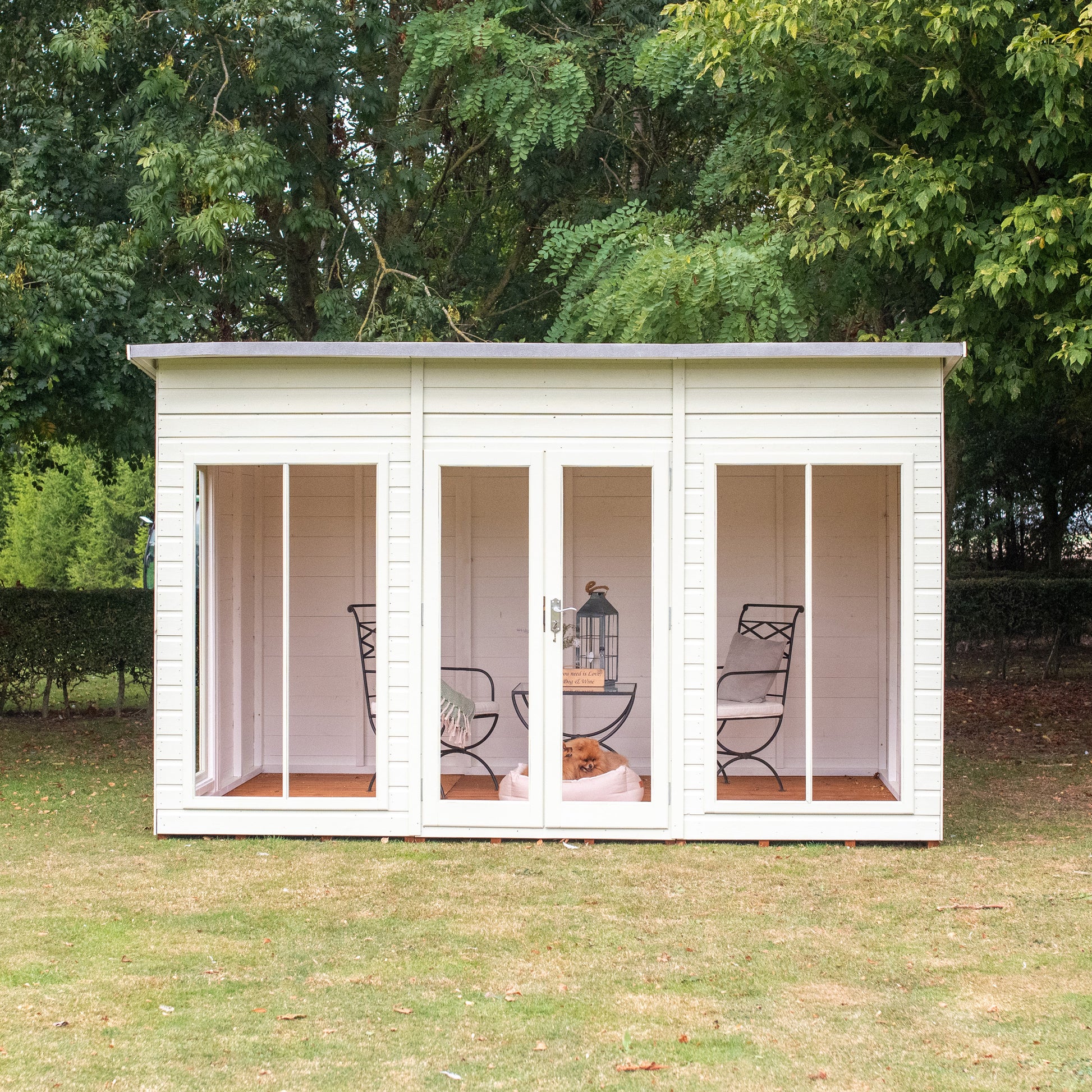 Shire Lela Pent Summerhouse 12x8