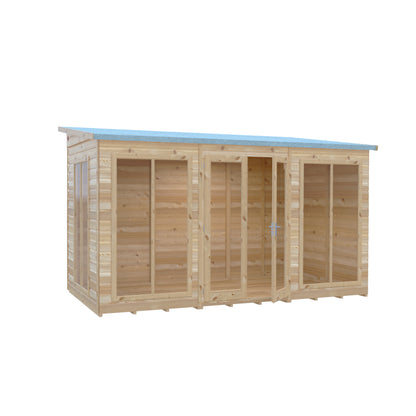 Shire Lela Pent Summerhouse 12x6