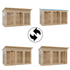 Shire Lela Pent Summerhouse 12x6