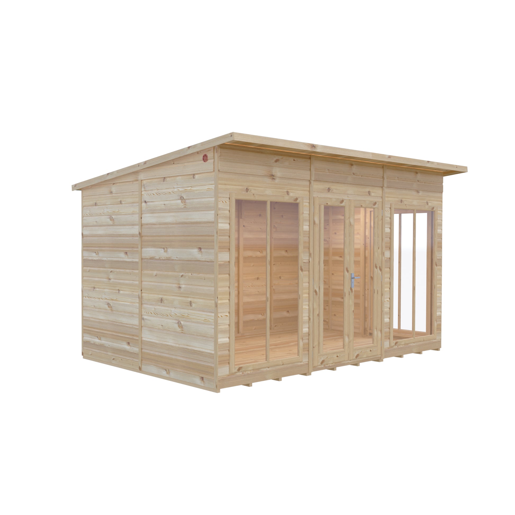 Shire Lela Pent Summerhouse 12x8