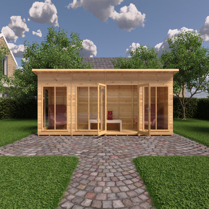 Shire Lela Pent Summerhouse 16x4