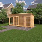 Shire Lela Pent Summerhouse 16x4