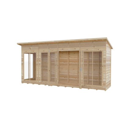 Shire Lela Pent Summerhouse 16x4