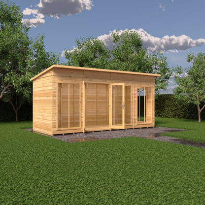 Shire Lela Pent Summerhouse 16x6
