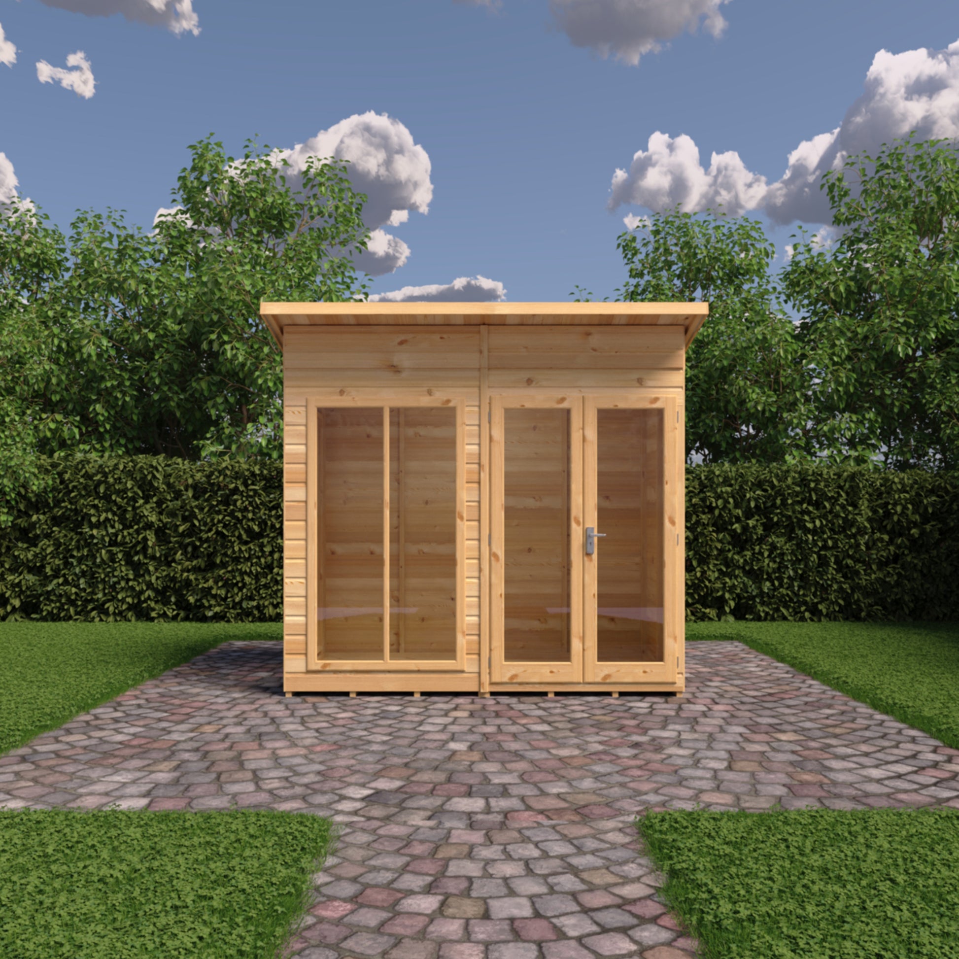 Shire Lela Pent Summerhouse 8x4