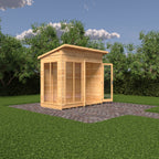 Shire Lela Pent Summerhouse 8x4