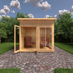 Shire Lela Pent Summerhouse 8x6