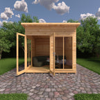 Shire Lela Pent Summerhouse 8x8